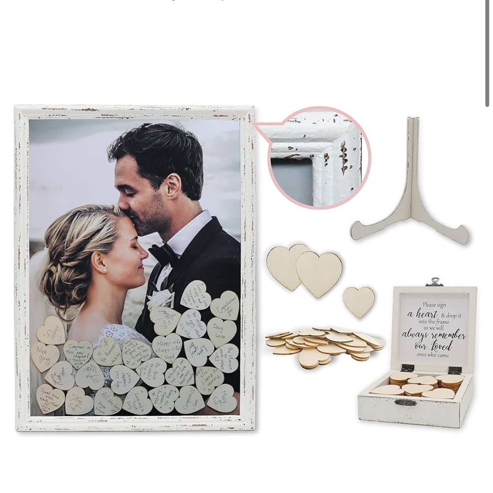Guest book frame